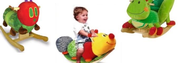 Plush Rocking Bugs for Babies and Toddlers Plush Rocking Bugs for Babies and Toddlers