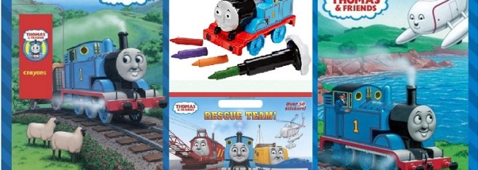 Thomas and Friends Coloring Books and Crayons Thomas and Friends Coloring Books and Crayons
