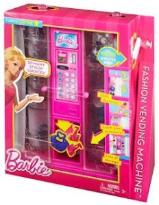 Barbie fashion vending machine