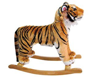 Plush Rocking Tiger
