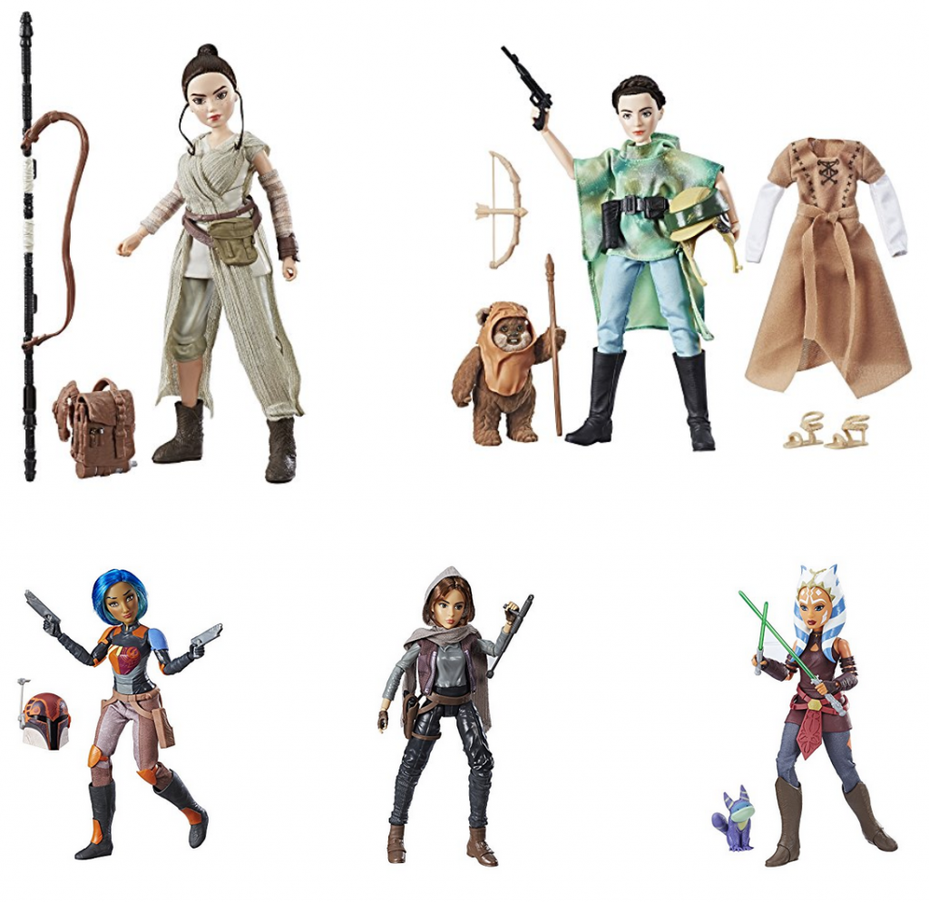 Star Wars Poseable Female Action Figures